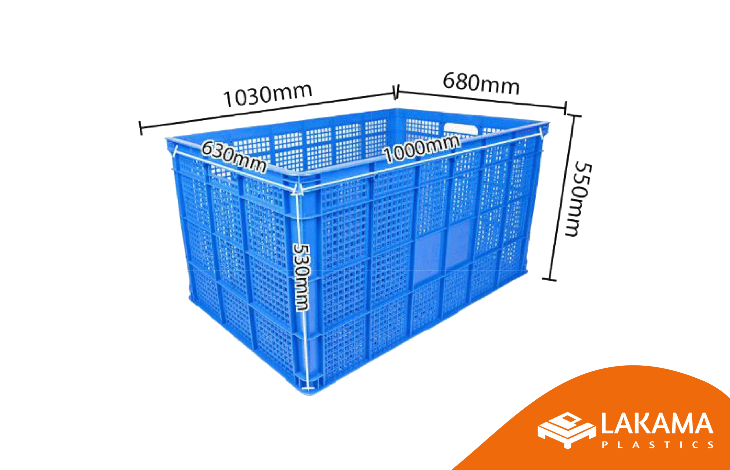 Industrial Basket 103 x 68 x 55 cm
